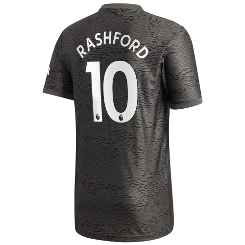 Manchester United Dres Marcus Rashford 10 Gostujući 2020/21 Kratkih Rukava Manchester United Dres Marcus Rashford 10 Gostujući 2020/21 Kratkih Rukava